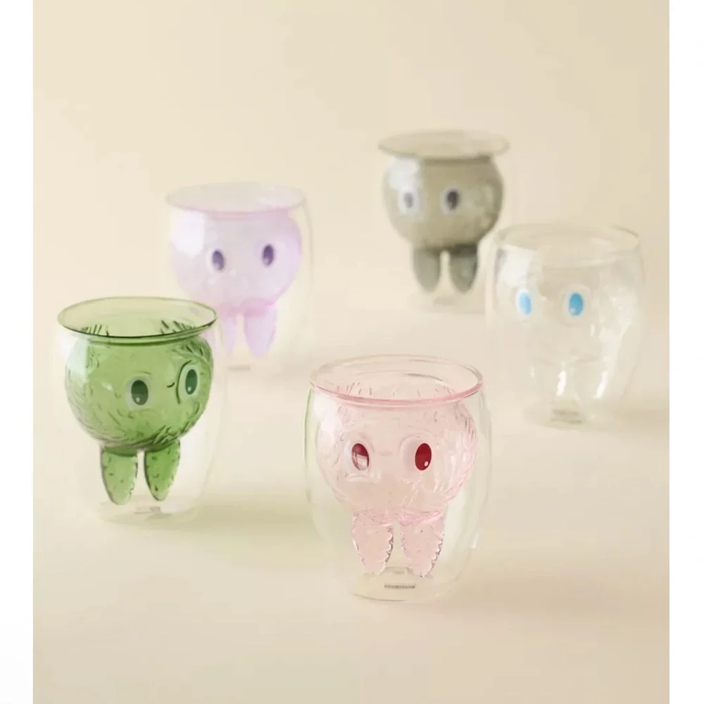 Pop Mart The Monsters Labubu Cheers! Double-Walled Glass Blind Box AUTHENTIC
